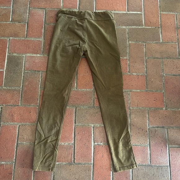 Rae Mode Olive Green Jeggings - Picture 5 of 5